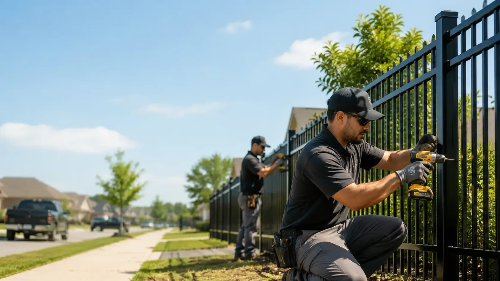 Metal Fence Installation in Gloster, LA